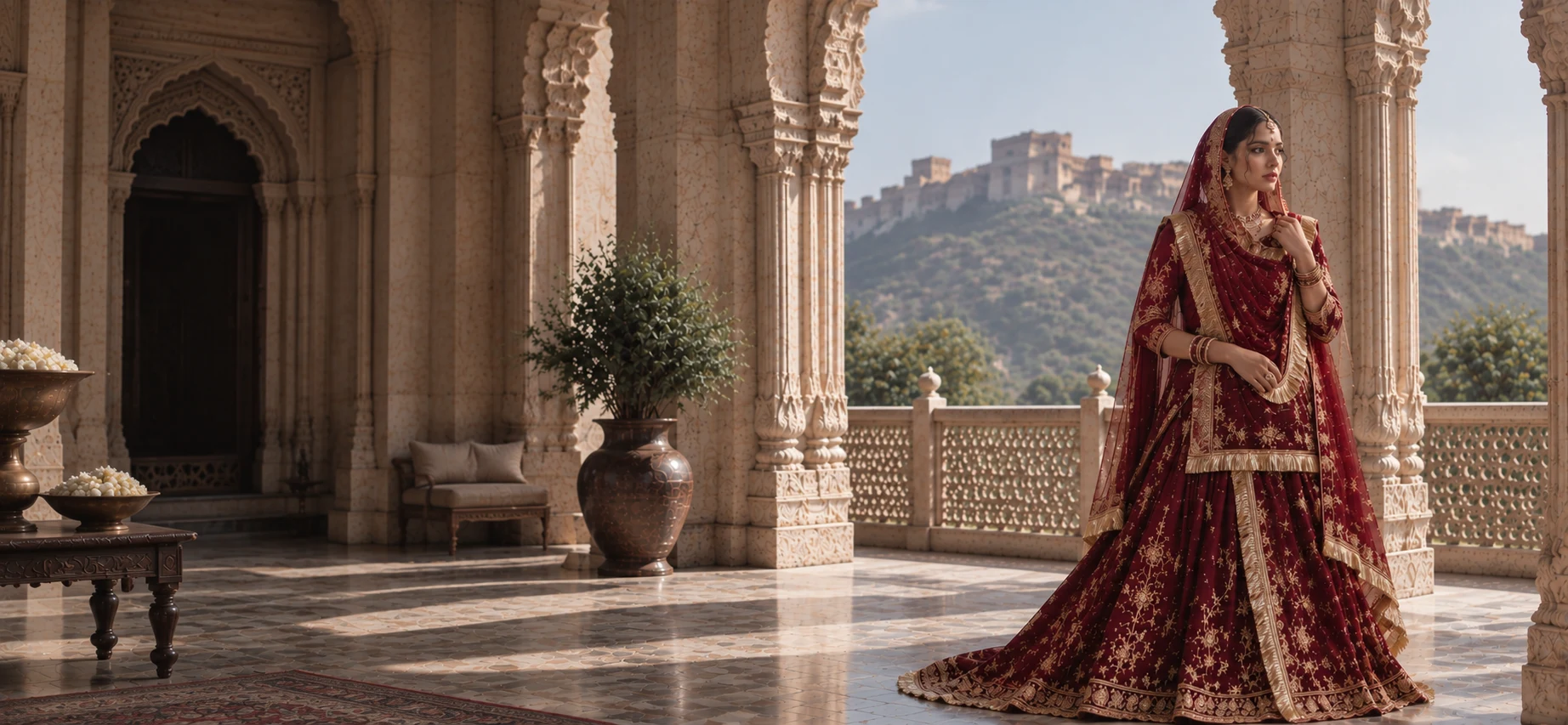Royal Indian Rajputi Poshak Couture Campaign